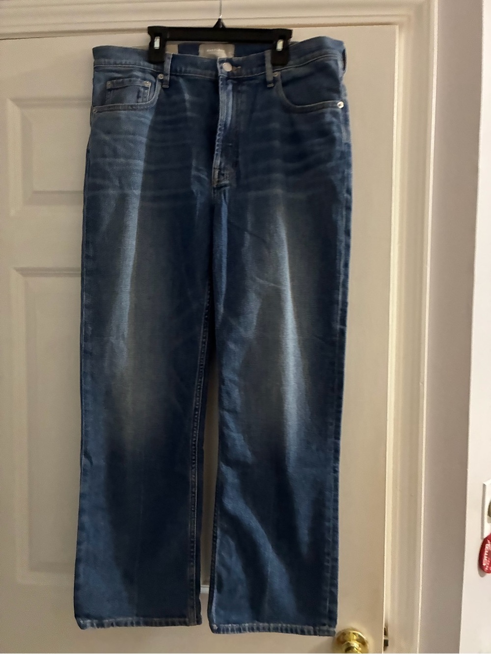 Everlane Blue Straight-Leg Women's Jeans